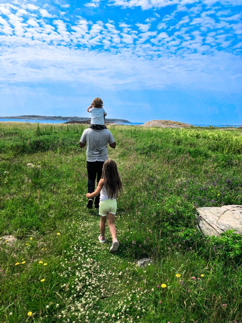 Promenad till havet