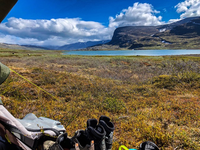 Bild från kungsleden Abisko